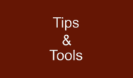 Tips & Tools
